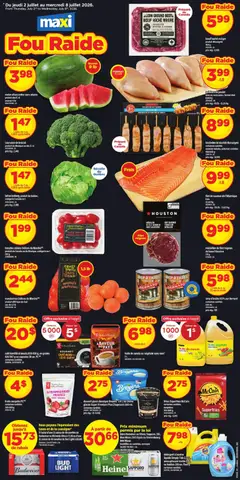 Preview of Maxi weekly flyer / circulaire from shop Maxi valid from Jul 2, 2026