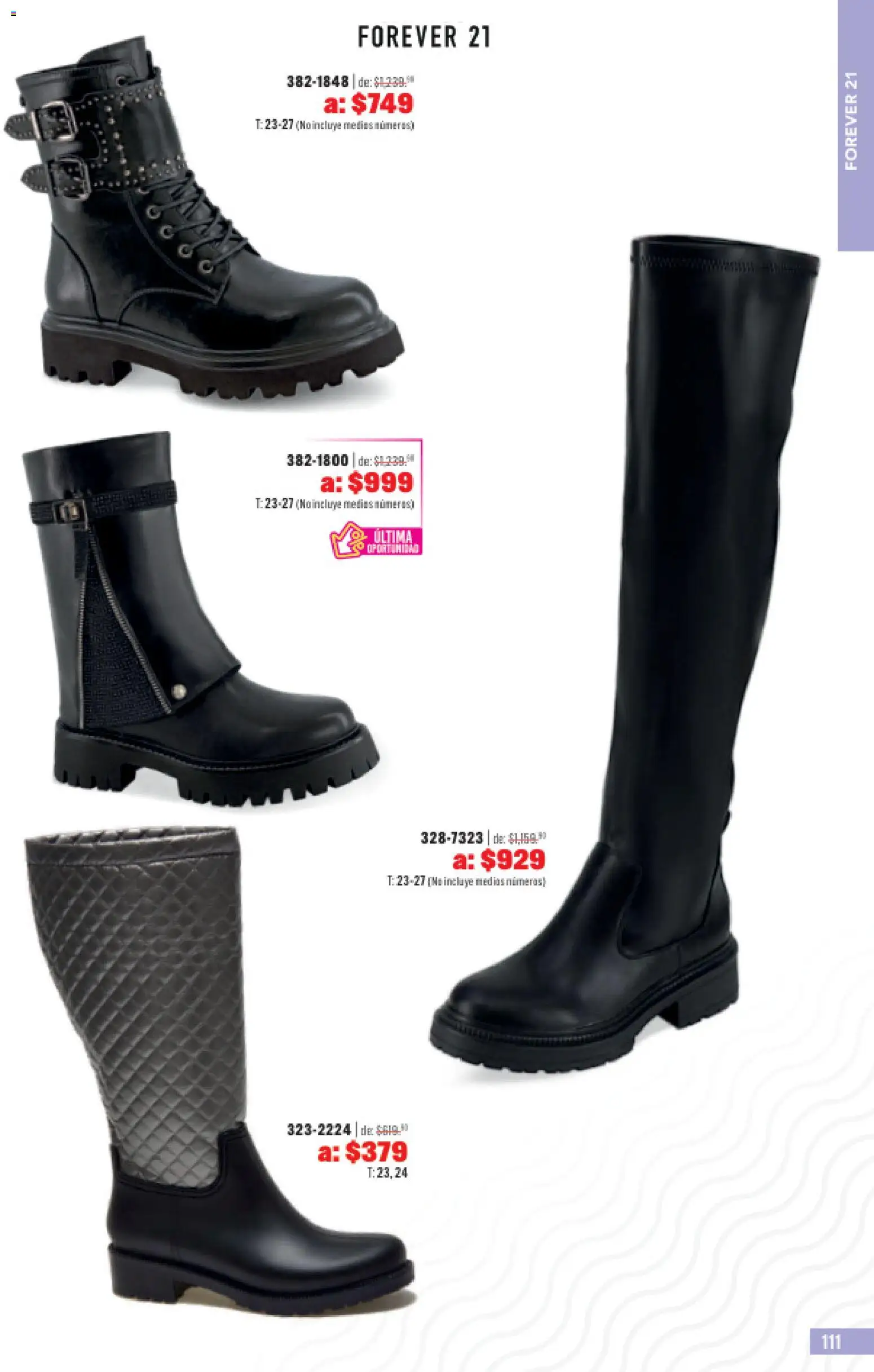 Nuevas ofertas de Andrea válidas en toda la República Mexicana desde el 31.05.2026. ¡Encuentra las mejores ofertas en Andrea catálogo Outlet! | Página: 111