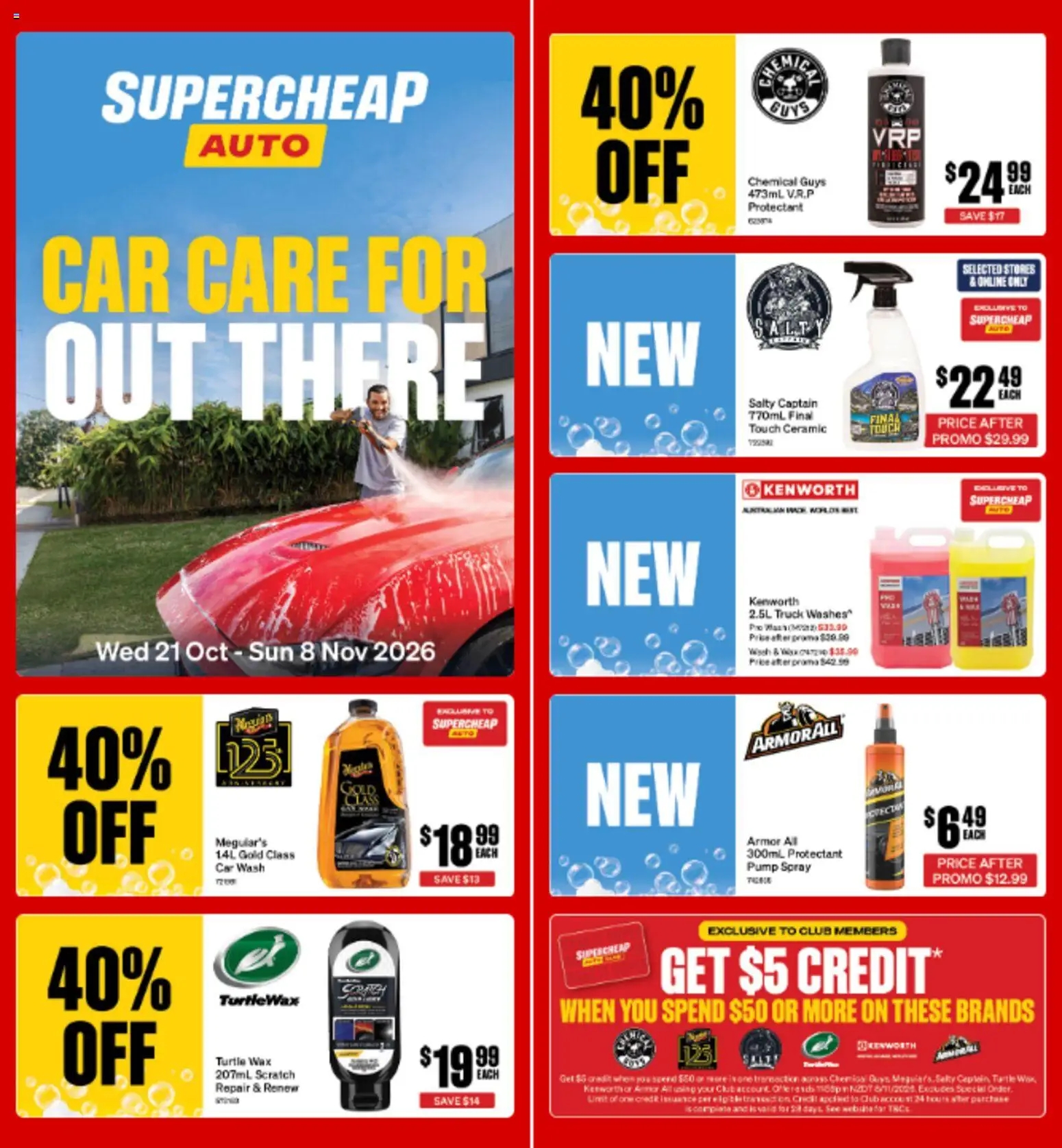 Supercheap Auto catalogue from 26 Oct 2026 | Page: 1