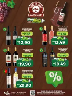 Mart Minas ofertas Clube do Vinho - Pré-Visualização do folheto da loja Mart Minas, válido de 17/09/2026