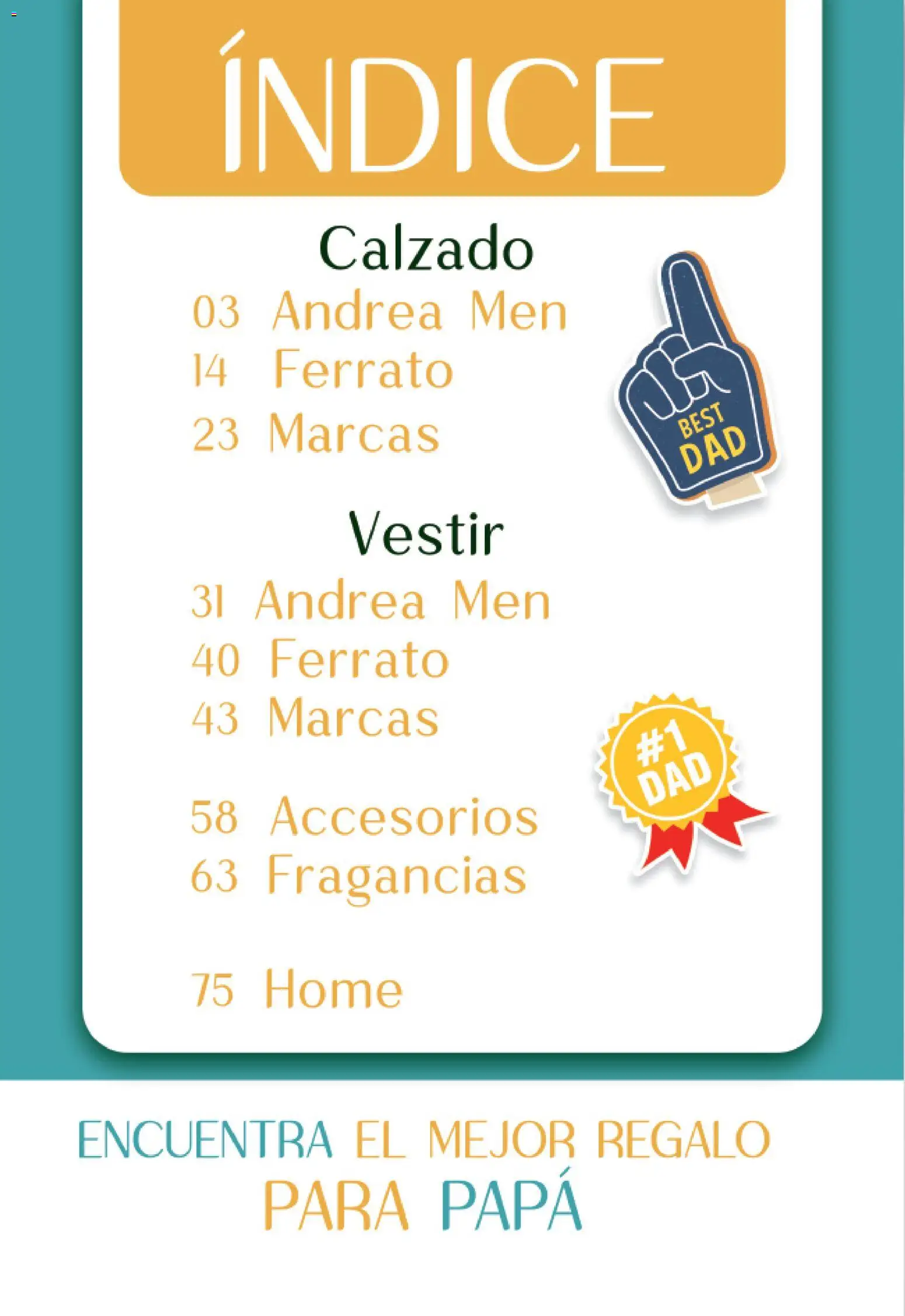 Nuevas ofertas de Andrea válidas en toda la República Mexicana desde el 24.05.2026. ¡Encuentra las mejores ofertas en Andrea catálogo Para papá! | Página: 2