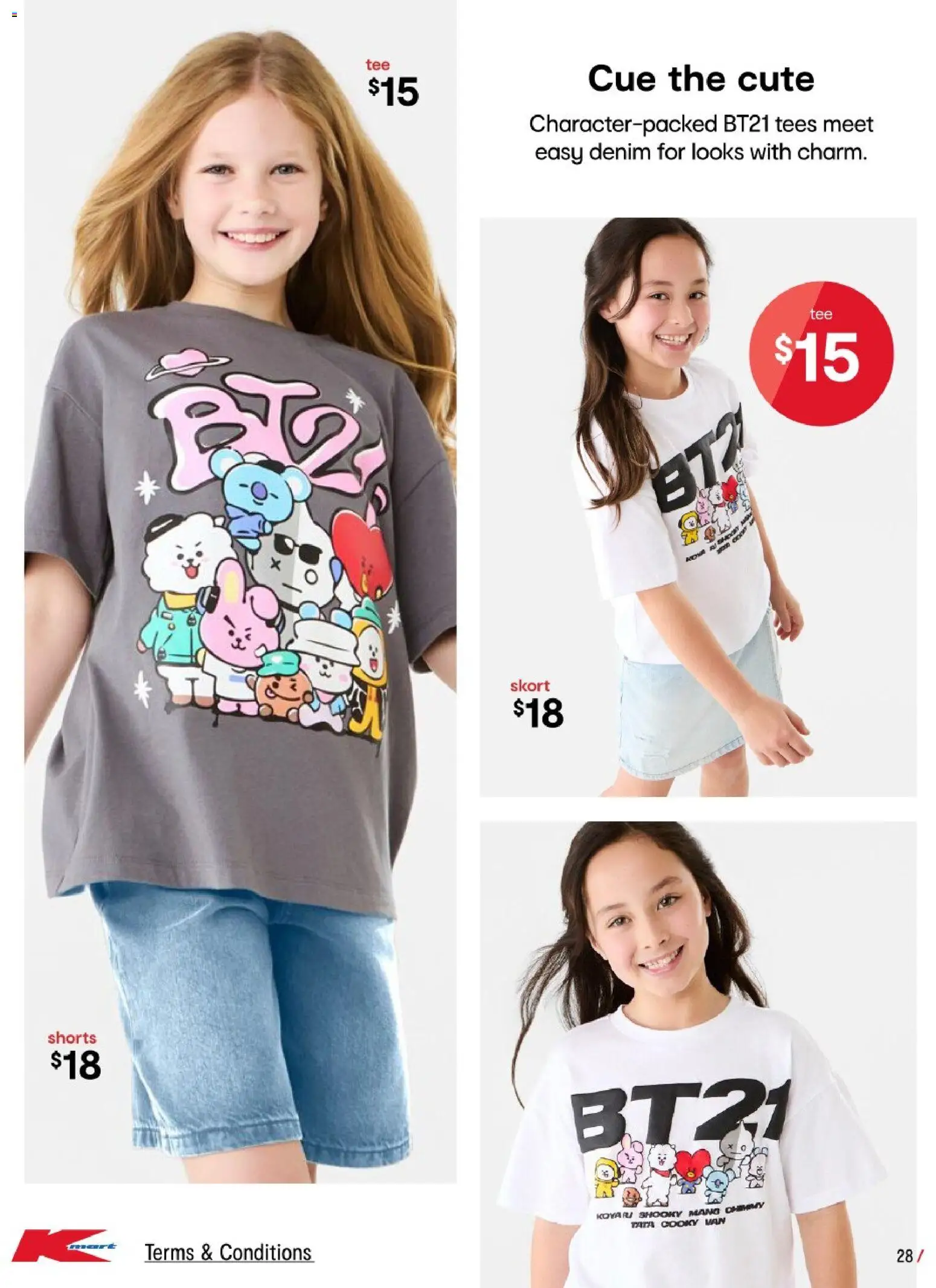 Kmart catalogue - valid from 01/10/2026 | Page: 28 | Products: Denim, Shorts