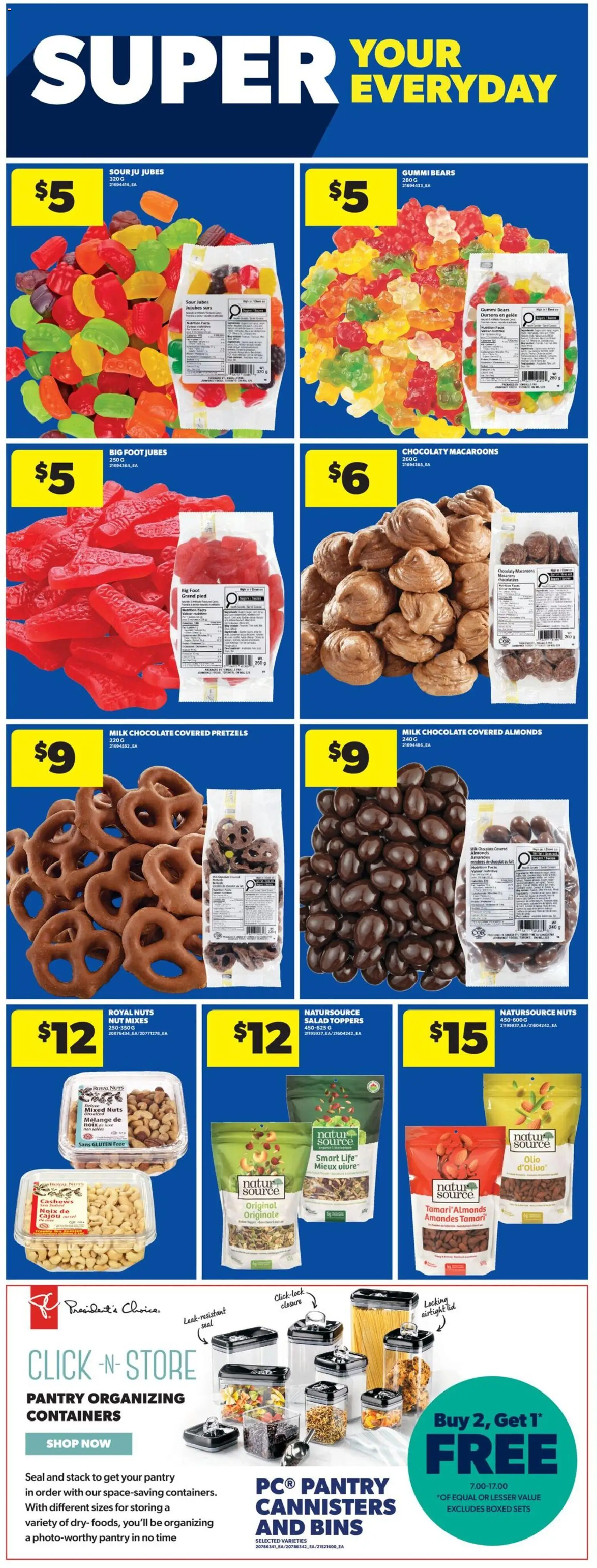 Real Canadian Superstore flyer valid from Sep 24, 2026 | Page: 20 | Products: Nuts, Almonds, Milk, Chocolate