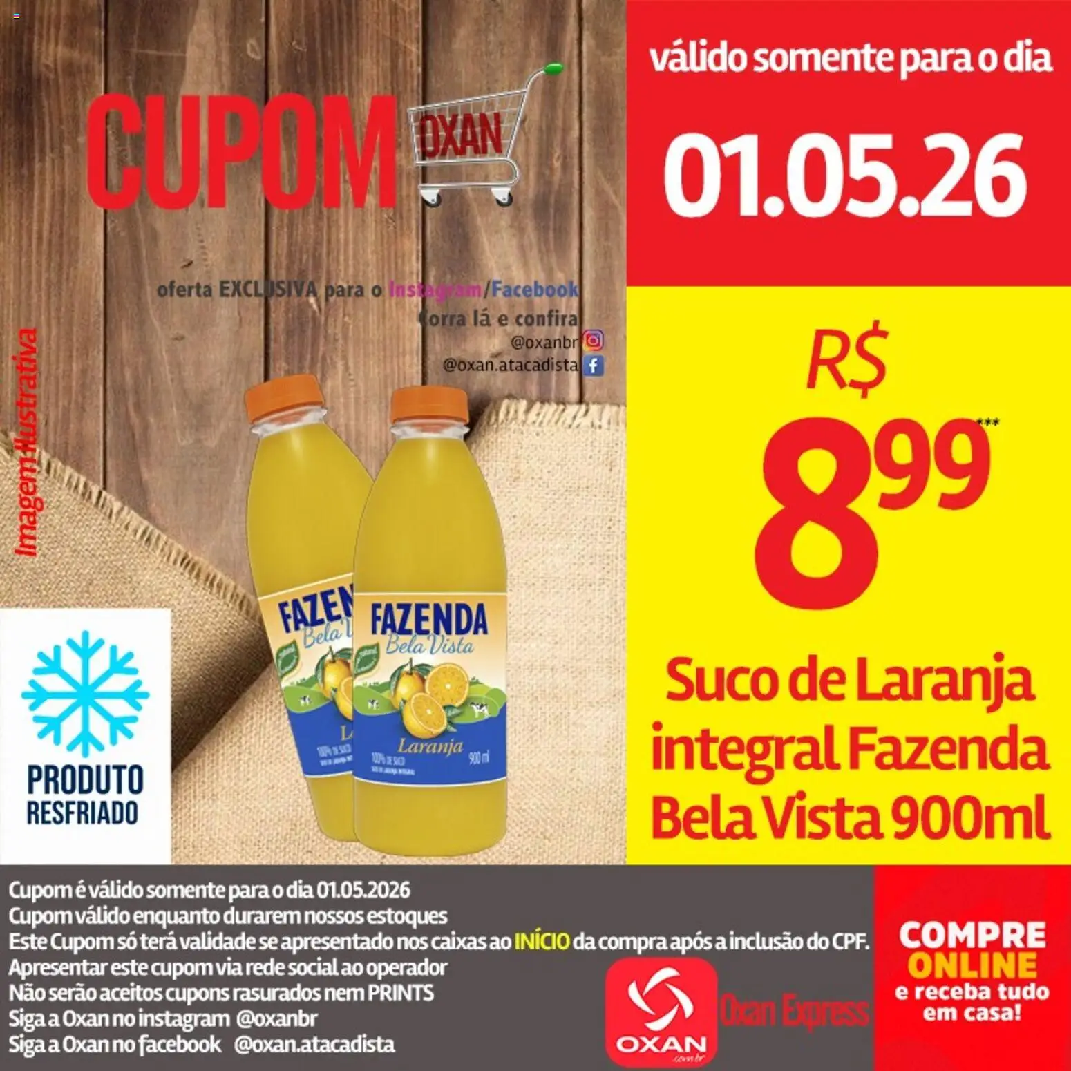 Oxan Atacadista Folheto - válido de 01.05.2026 | Página: 15 | Produtos: Suco