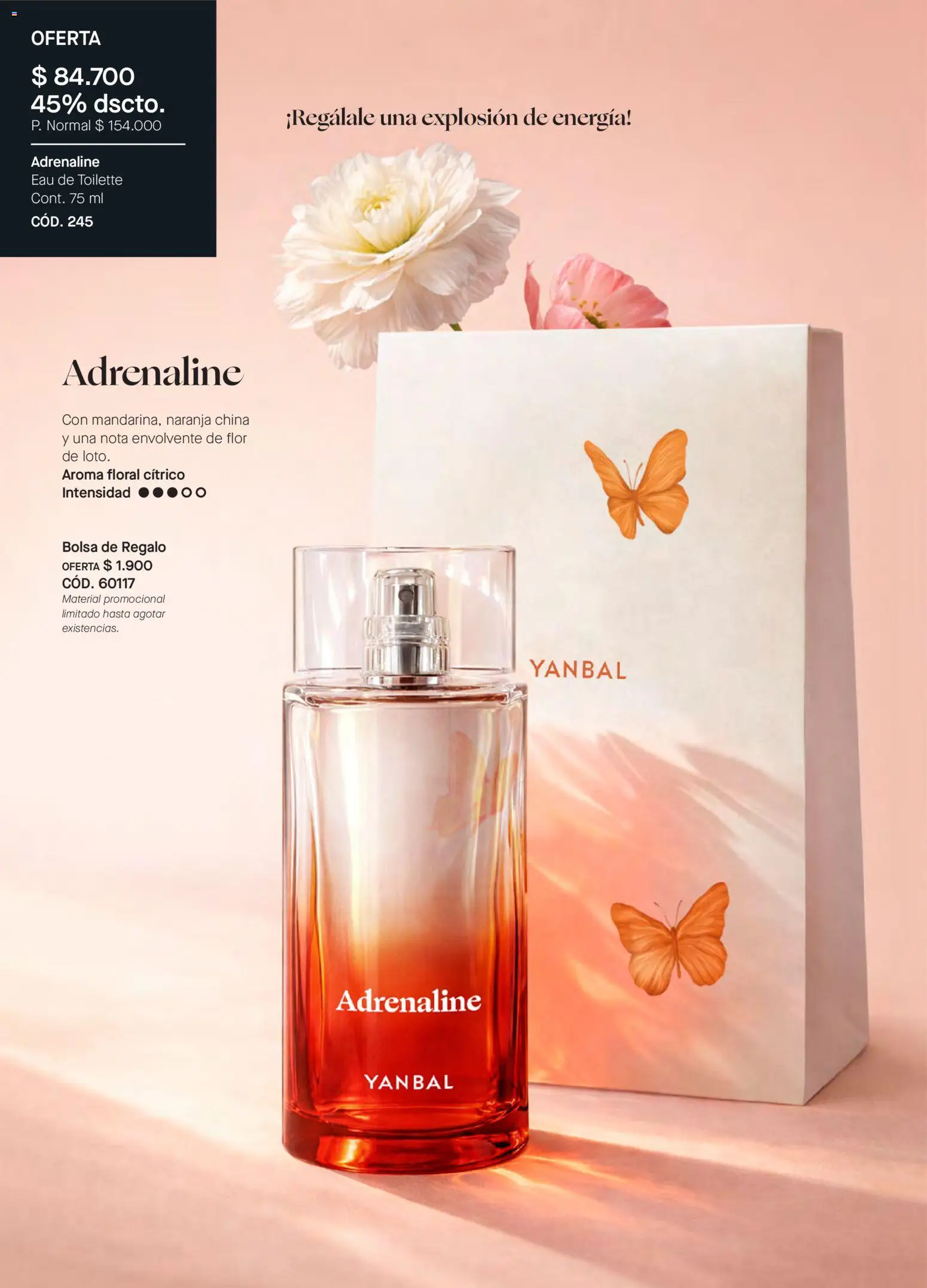 Yanbal revista - valida desde el 25.04.2026 | Página: 22 | Productos: Bolsa, Tobillera, Eau de toilette