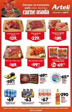 Vista previa de Arteli folleto Carne Express, nuevo folleto de la tienda, válido en México a partir del 18/09/2026
