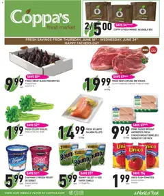 Preview of Coppas Fresh Market weekly flyer / circulaire from shop Coppas Fresh Market valid from 18.06.2026