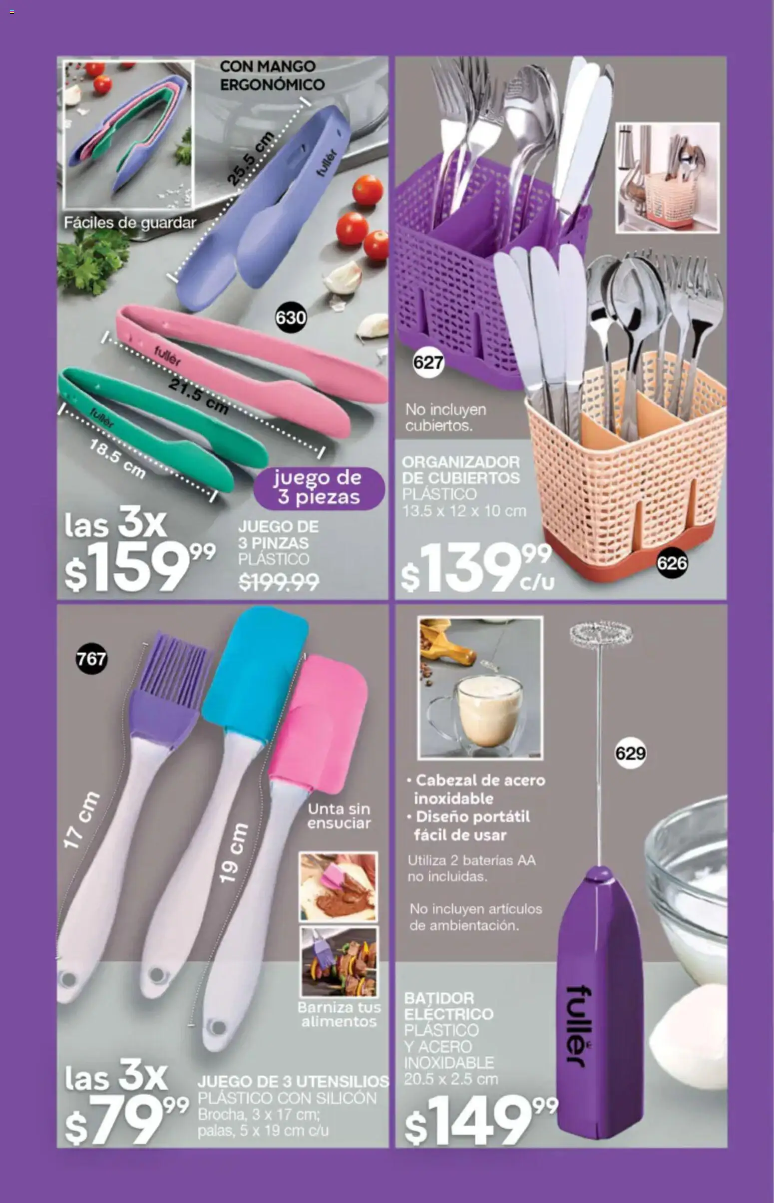Nuevas ofertas de Fuller válidas en toda la República Mexicana desde el 27/05/2026. ¡Encuentra las mejores ofertas en Fuller campaña 4 2026! | Página: 184 | Productos: Mango, Juego, Organizador, Batidor