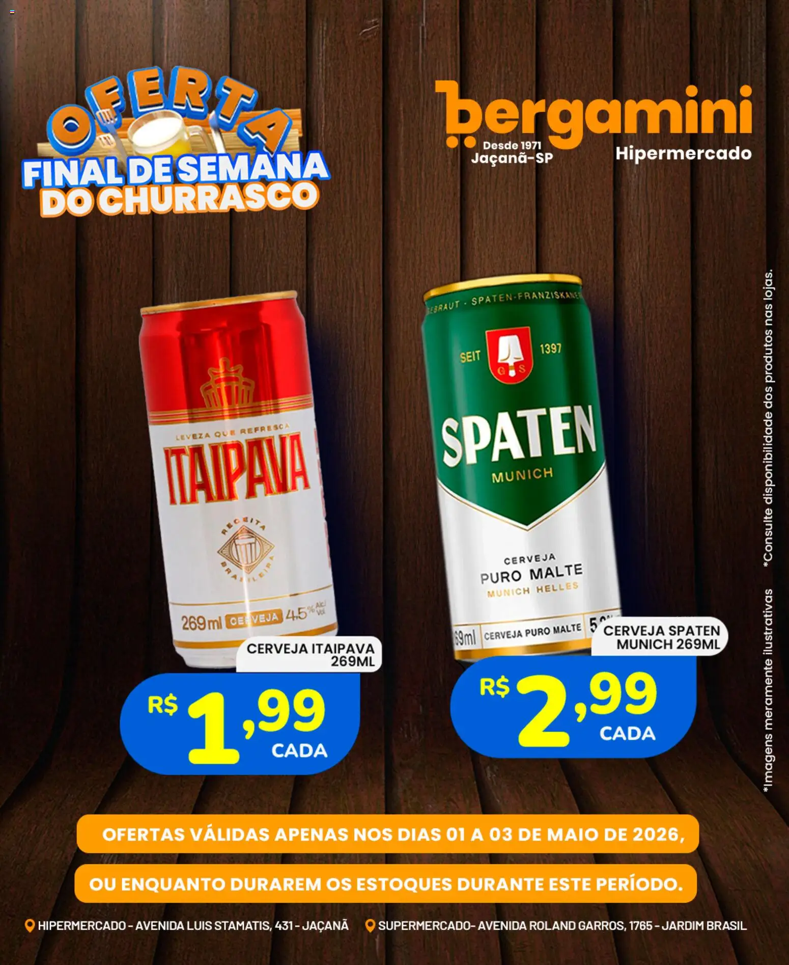 Supermercado Bergamini - Ofertas da semana de 01/05/2026 ? Não perca as melhores promoções! | Brasil