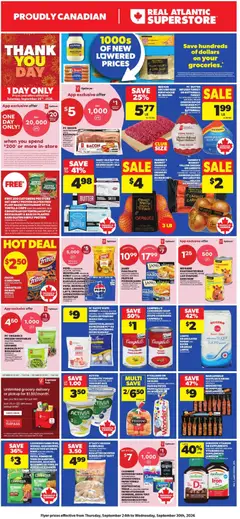 Preview of Atlantic Superstore weekly flyer / circulaire from shop Atlantic Superstore valid from Sep 24, 2026 | Page: 4