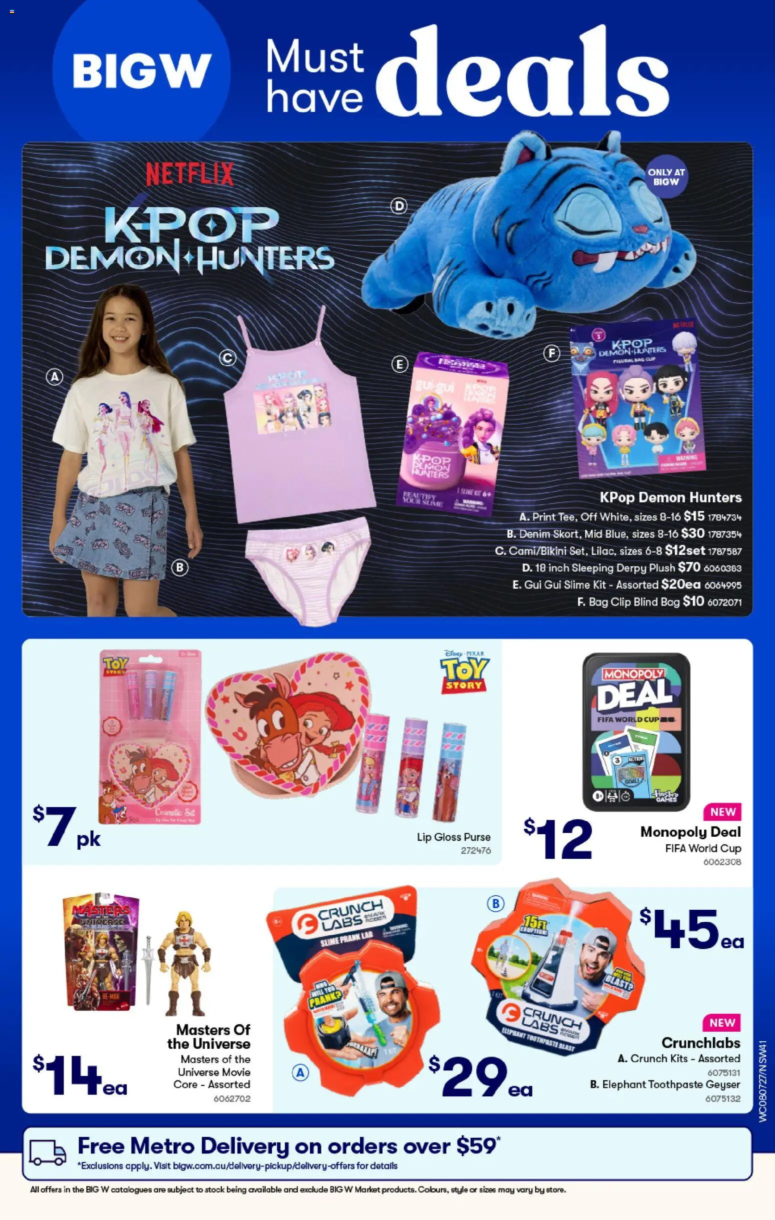 Woolworths catalogue - valid from 08/07/2026 | Page: 41 | Products: Denim, Lip gloss, Clip, Bag