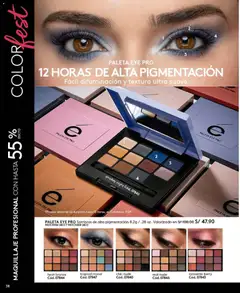 Vista previa de folleto Ésika catálogo - Campaña 10 de la Ésika válido desde 30.05.2026 | Página: 38 | Productos: Maquillaje