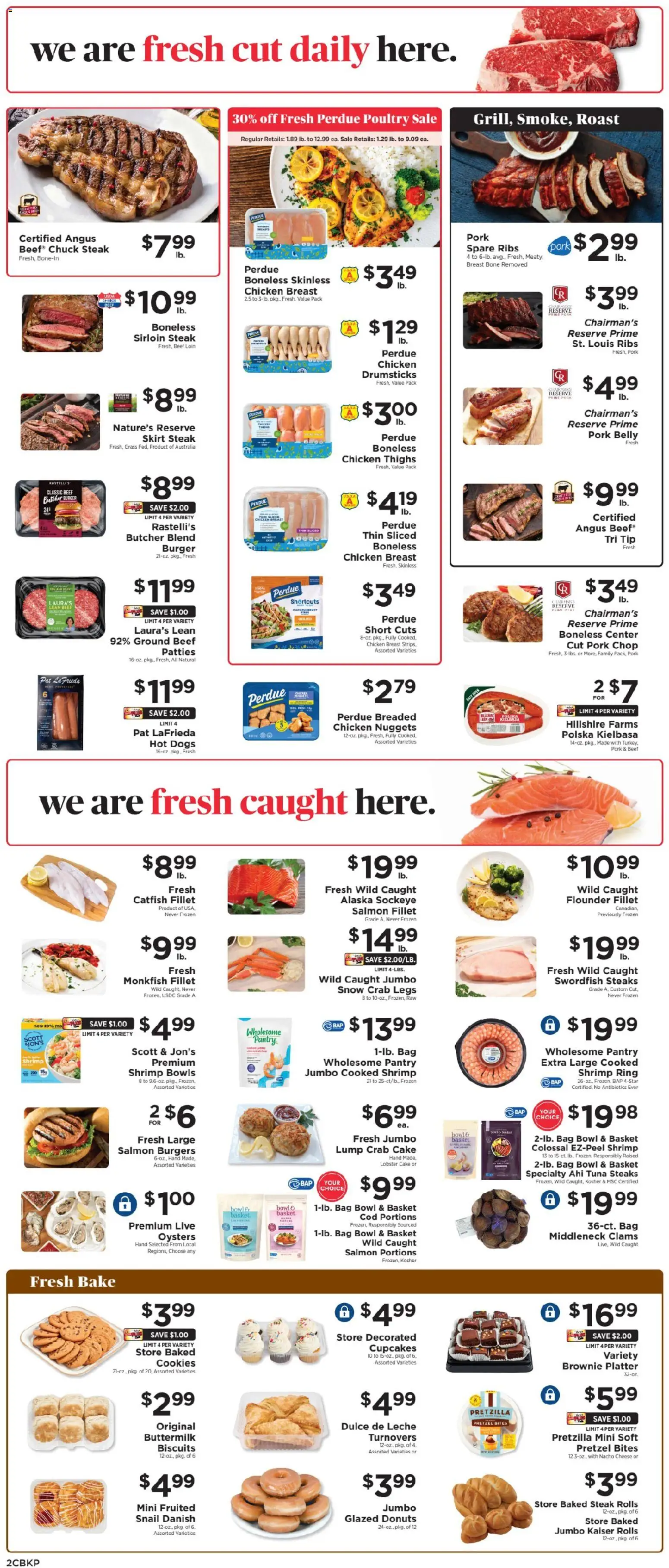 ShopRite Weekly Ad - valid from 07.06.2026 | Page: 4 | Products: Basket, Cheese, Pork, Bag