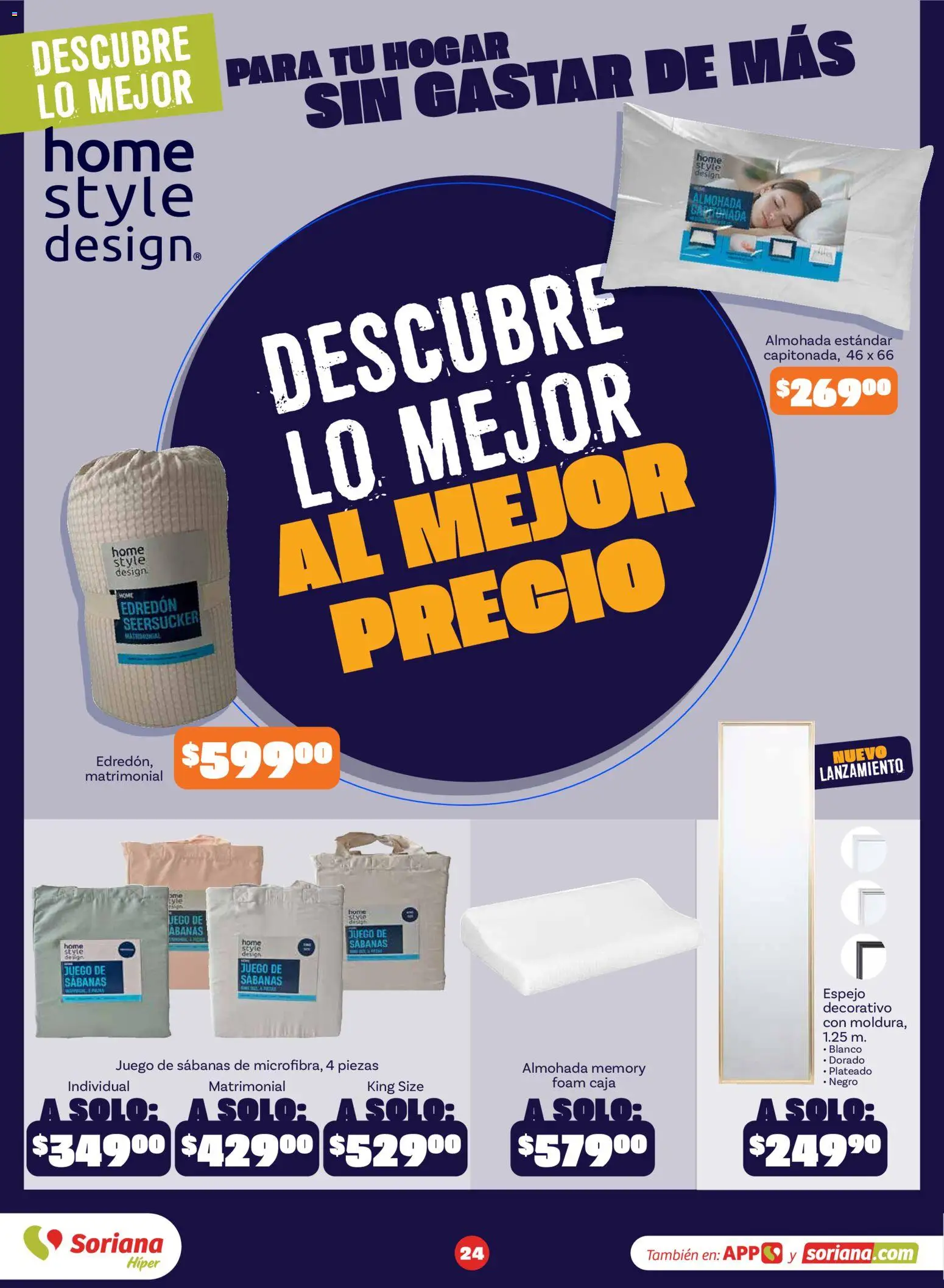 Nuevas ofertas de Soriana válidas en toda la República Mexicana desde el 18/09/2026. ¡Encuentra las mejores ofertas en Soriana Descubre lo mejor al mejor precio Híper Nacional! | Página: 24