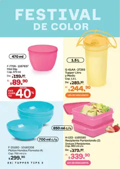 Vista previa de Tupperware catálogo, nuevo folleto de la tienda, válido en México a partir del 20.04.2026 | Página: 88