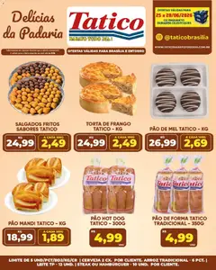 Tatico ofertas FDS - Pré-Visualização do folheto da loja Tatico, válido de 27/06/2026 | Página: 25 | Produtos: Pão, Arroz, Mel, Hambúrguer