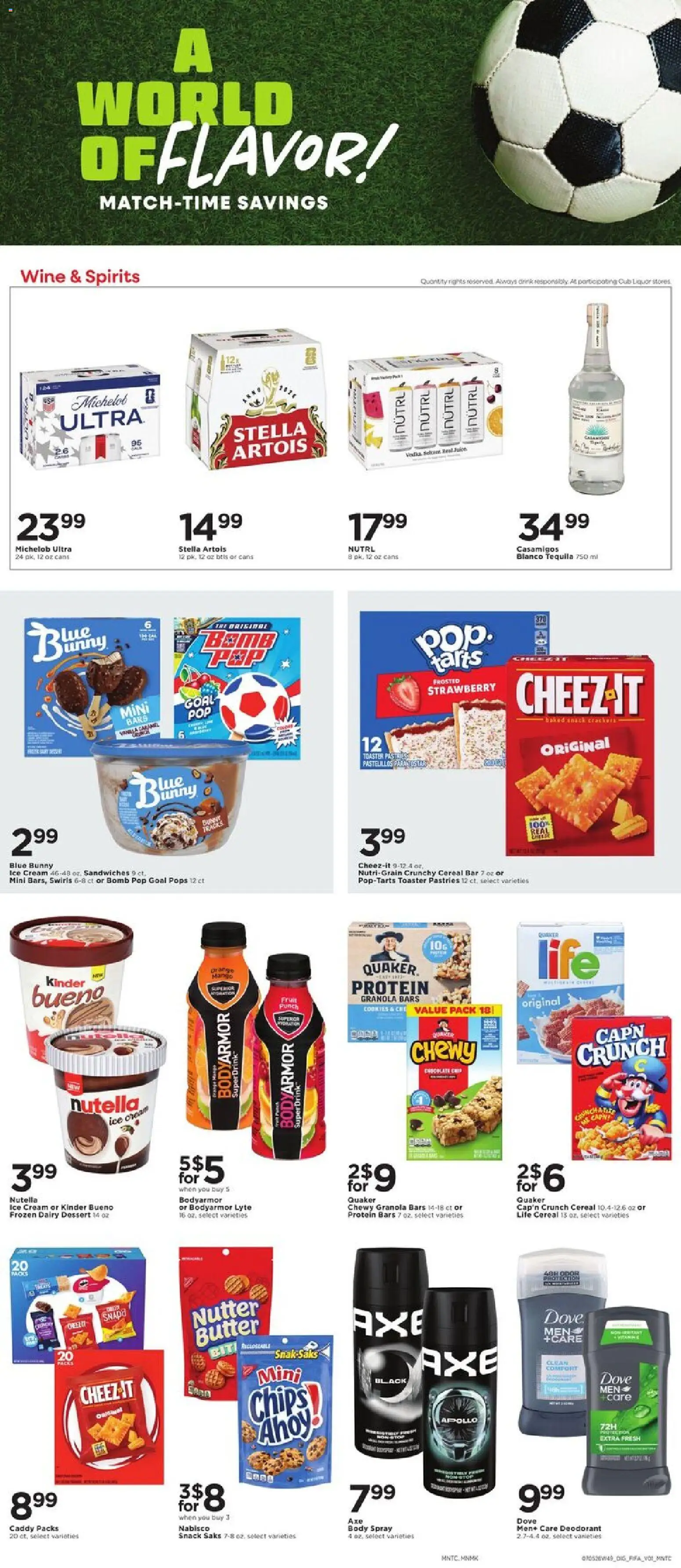Cub Foods Weekly Ad - valid from 07/05/2026 | Page: 6 | Products: Butter, Cream, Cookies, Ice cream