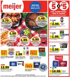 Preview of Meijer weekly ads valid from 08/26/2026