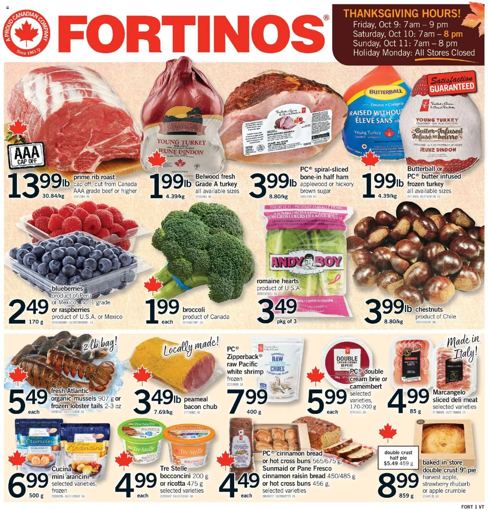 Fortinos flyer valid from Oct 8, 2026 | Page: 1