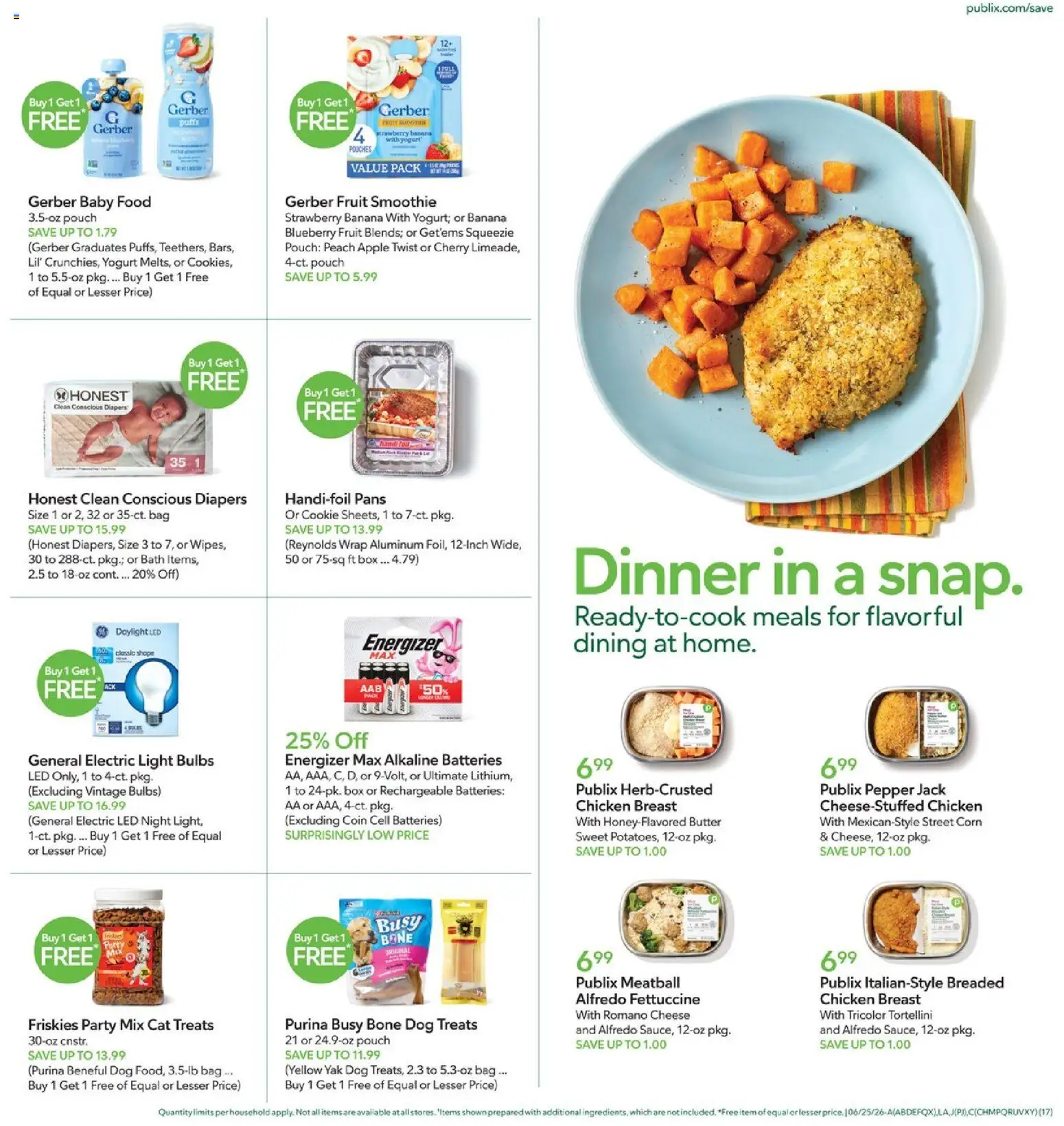 Publix Weekly Ad - valid from 06/24/2026 | Page: 17 | Products: Corn, Bath, Baby food, Bag