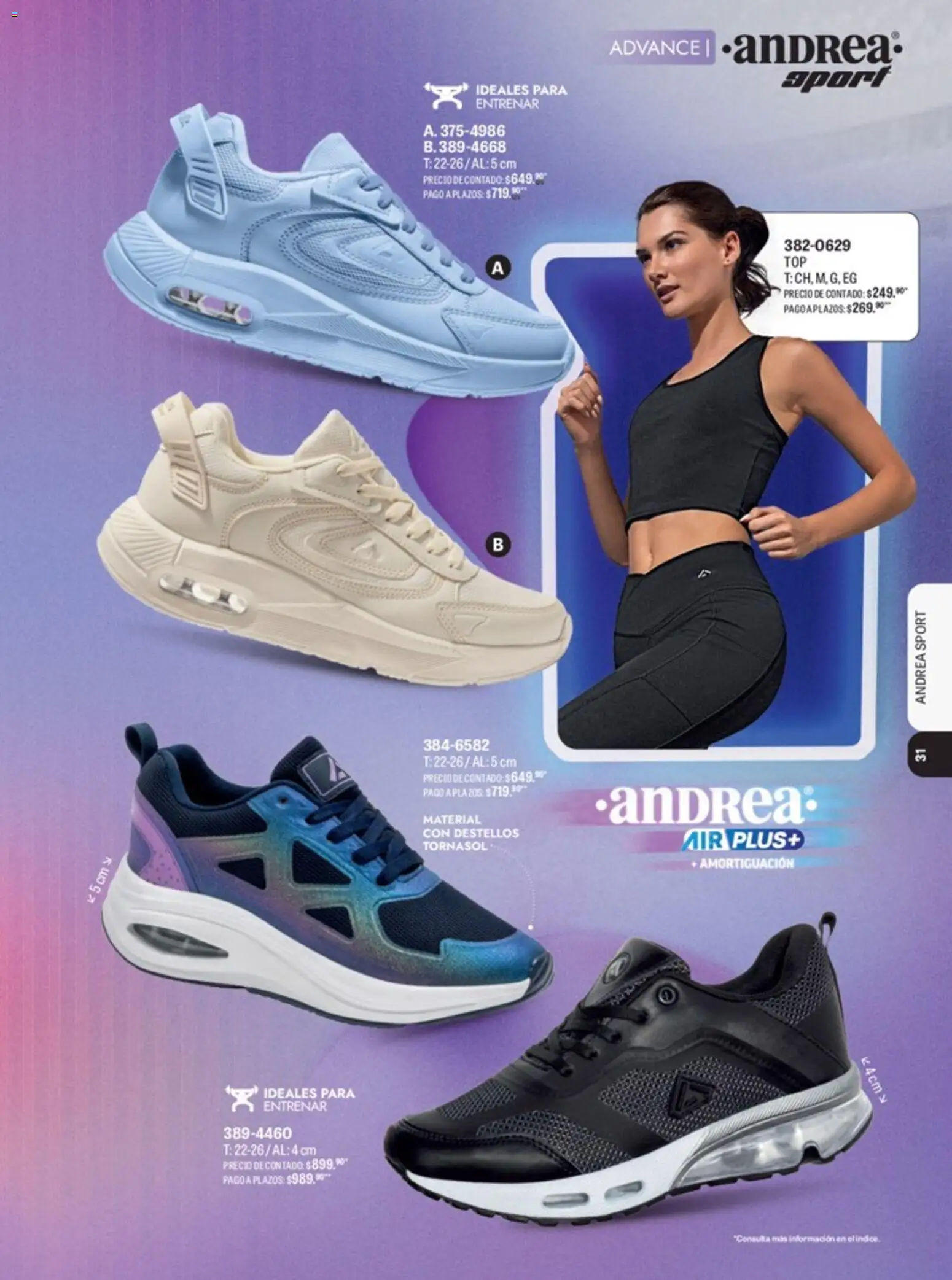 Nuevas ofertas de Andrea válidas en toda la República Mexicana desde el 15.04.2026. ¡Encuentra las mejores ofertas en Andrea catálogo Lo mejor en marcas! | Página: 25