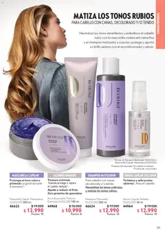 Oriflame catálogo válido desde el 11.09.2026 | Página: 101 | Productos: Brillo, Acondicionador, Shampoo, Serum