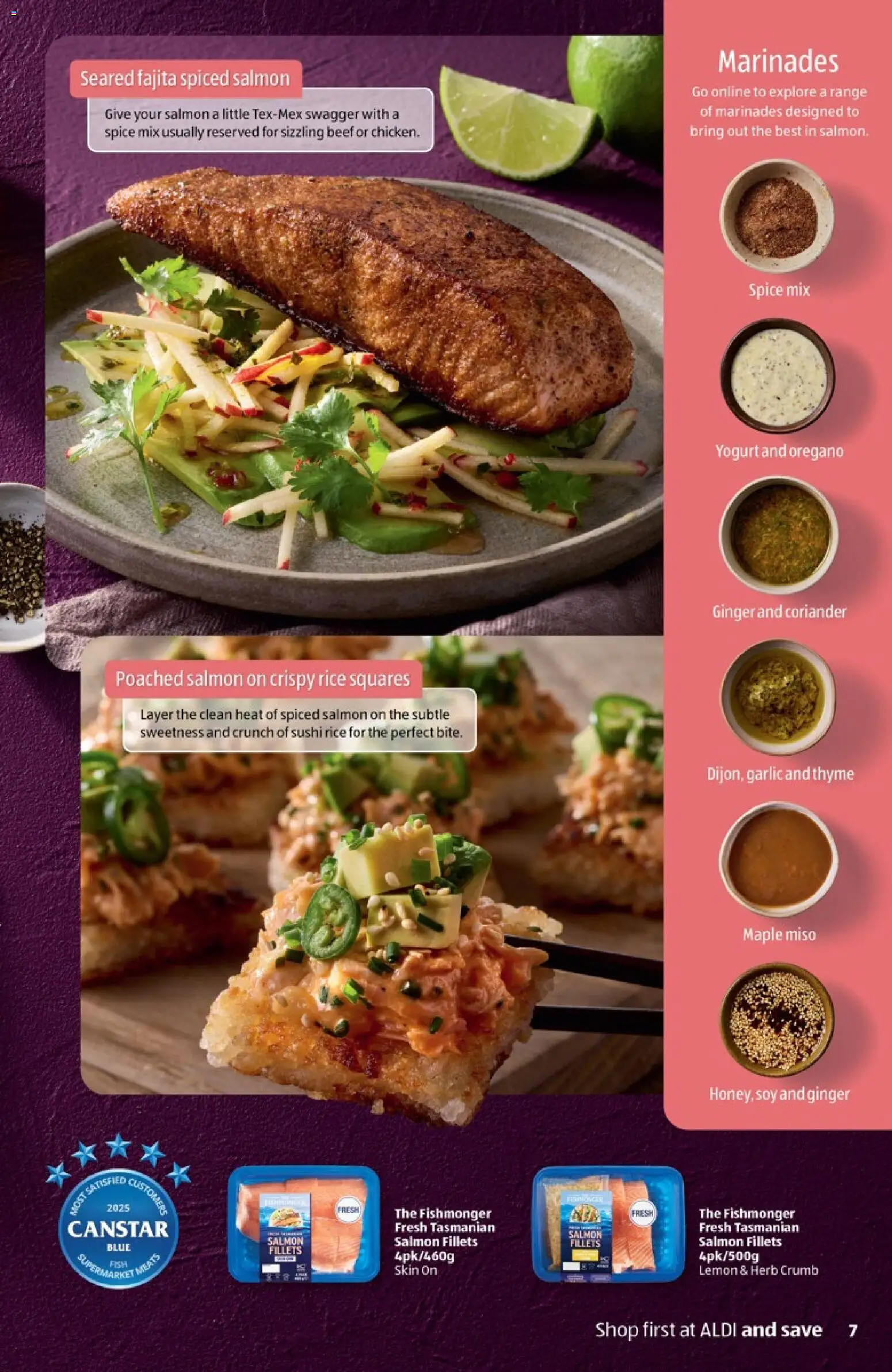 Aldi catalogue - valid from 04.03.2026 | Page: 7 | Products: Herb, Salmon, Lemon, Garlic