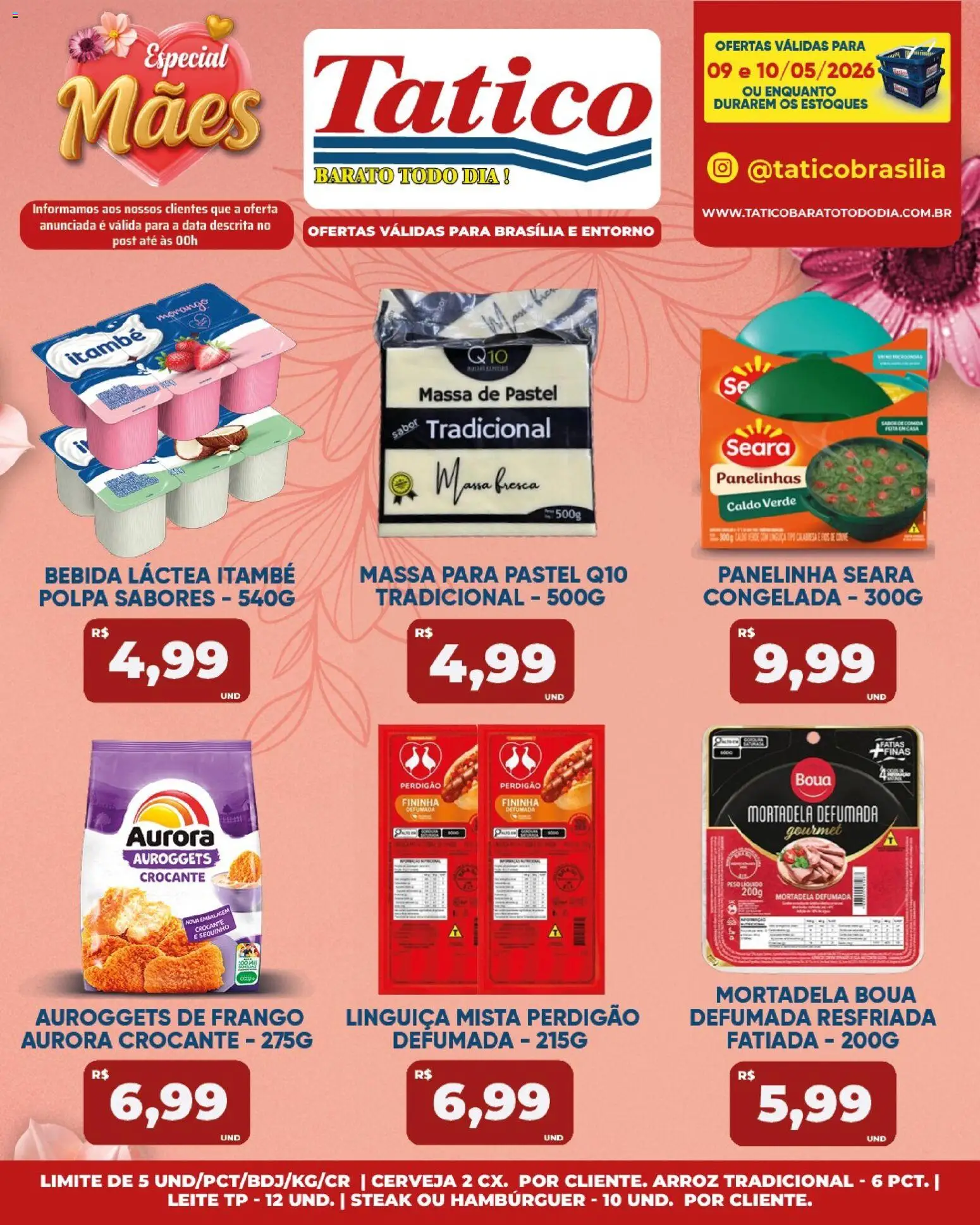 Tatico Folheto - válido de 11.05.2026 | Página: 37 | Produtos: Linguiça, Leite, Cerveja, Arroz