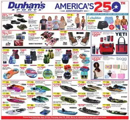 Preview of Dunham's Sports weekly ads valid from 20.06.2026