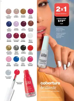Vista previa de Negro Glitter (191312), Esmalte brillo y cobertura uniforme, nuevo folleto de la tienda, válido en México a partir del 10/07/2026 | Página: 52