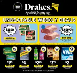 Preview of Drakes catalogue - valid from 22/07/2026