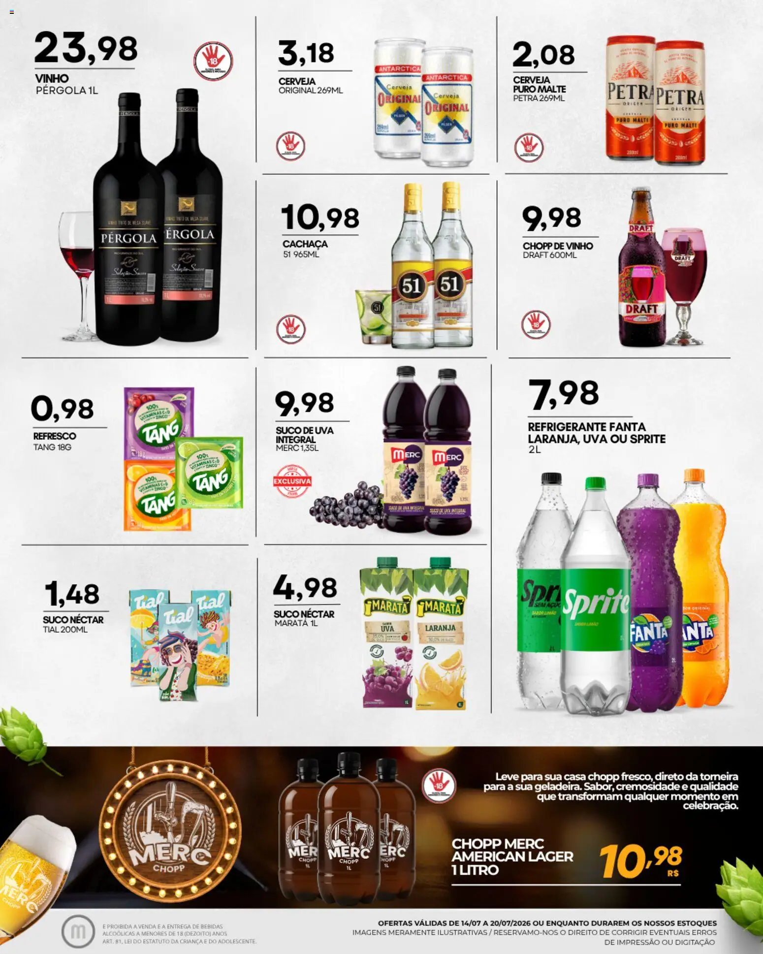 Mercadão Atacadista Folheto - válido de 14/07/2026 | Página: 10