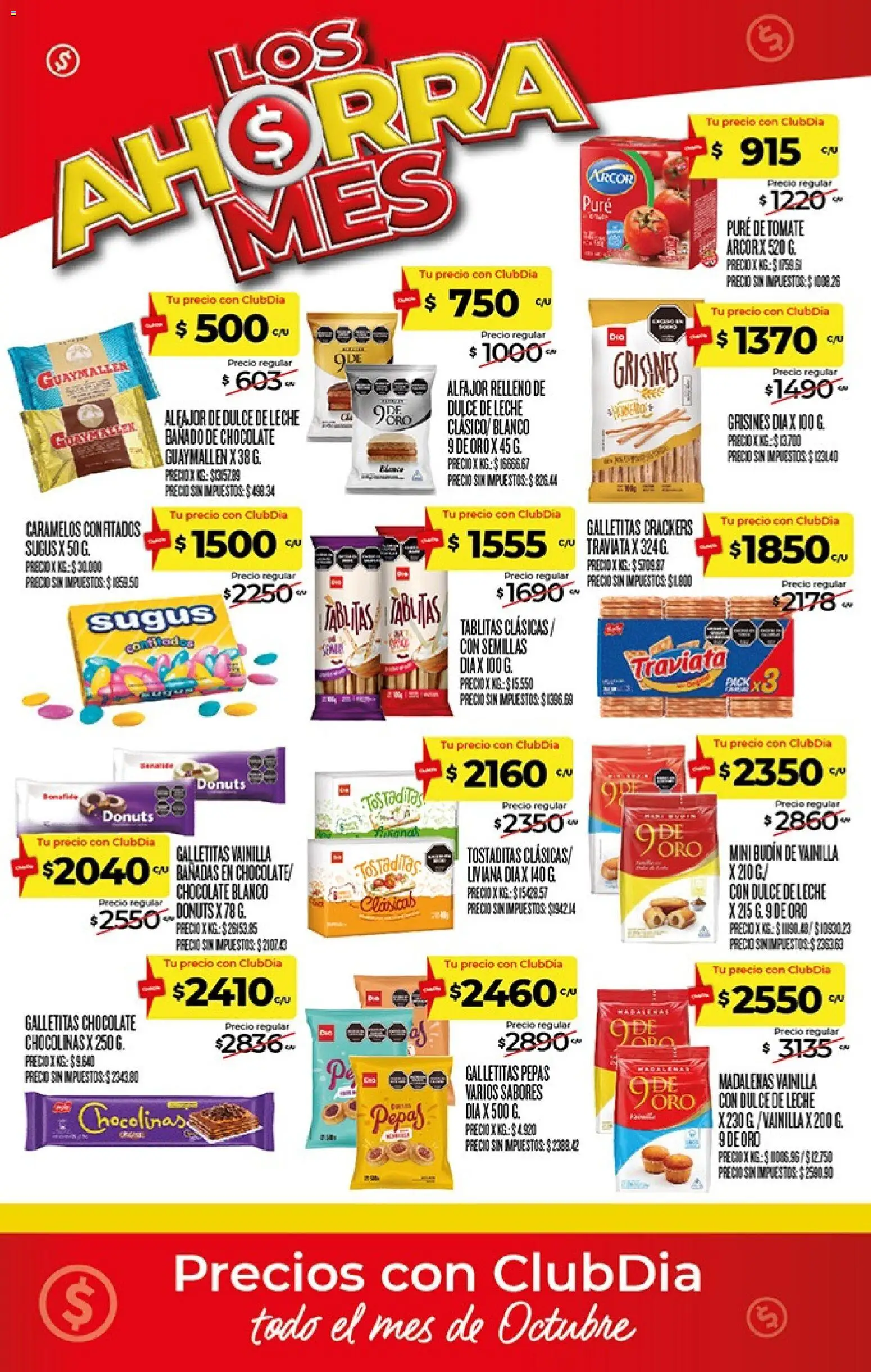Supermercado DIA - Ahorrames Octubre │ válido desde el 01/10/2026 | Página: 6