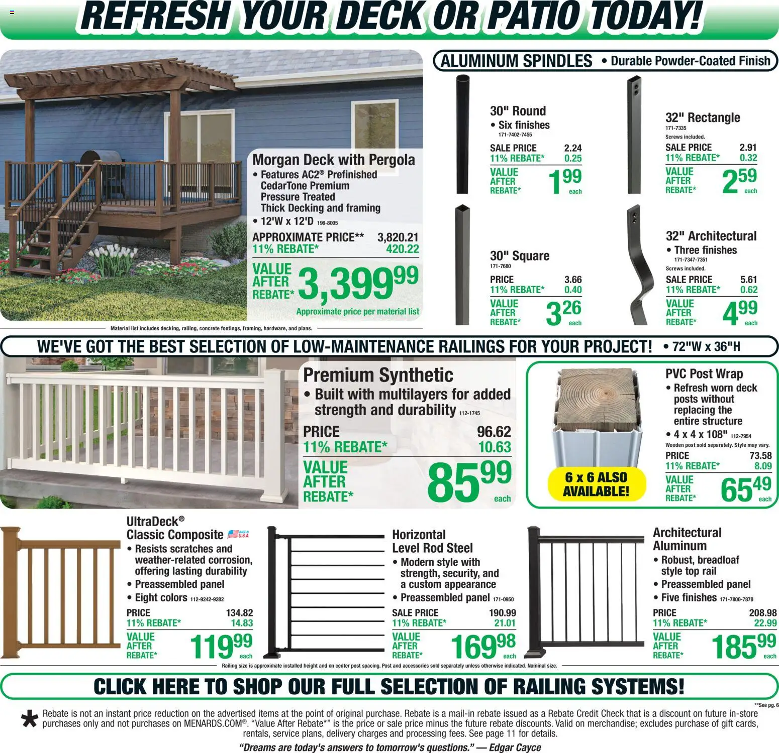 Menards Weekly Ad - valid from 07/30/2026 | Page: 10 | Products: Rod