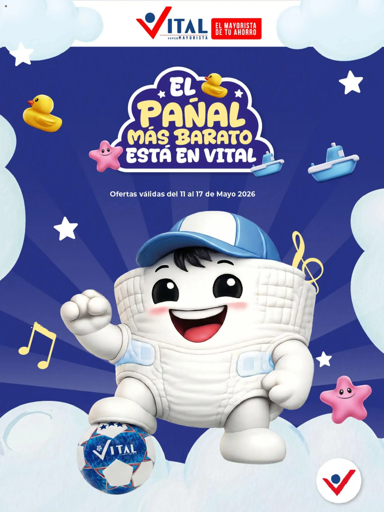 Vital Ofertas Especial de pañales │ válido desde el 11.05.2026 | Página: 1