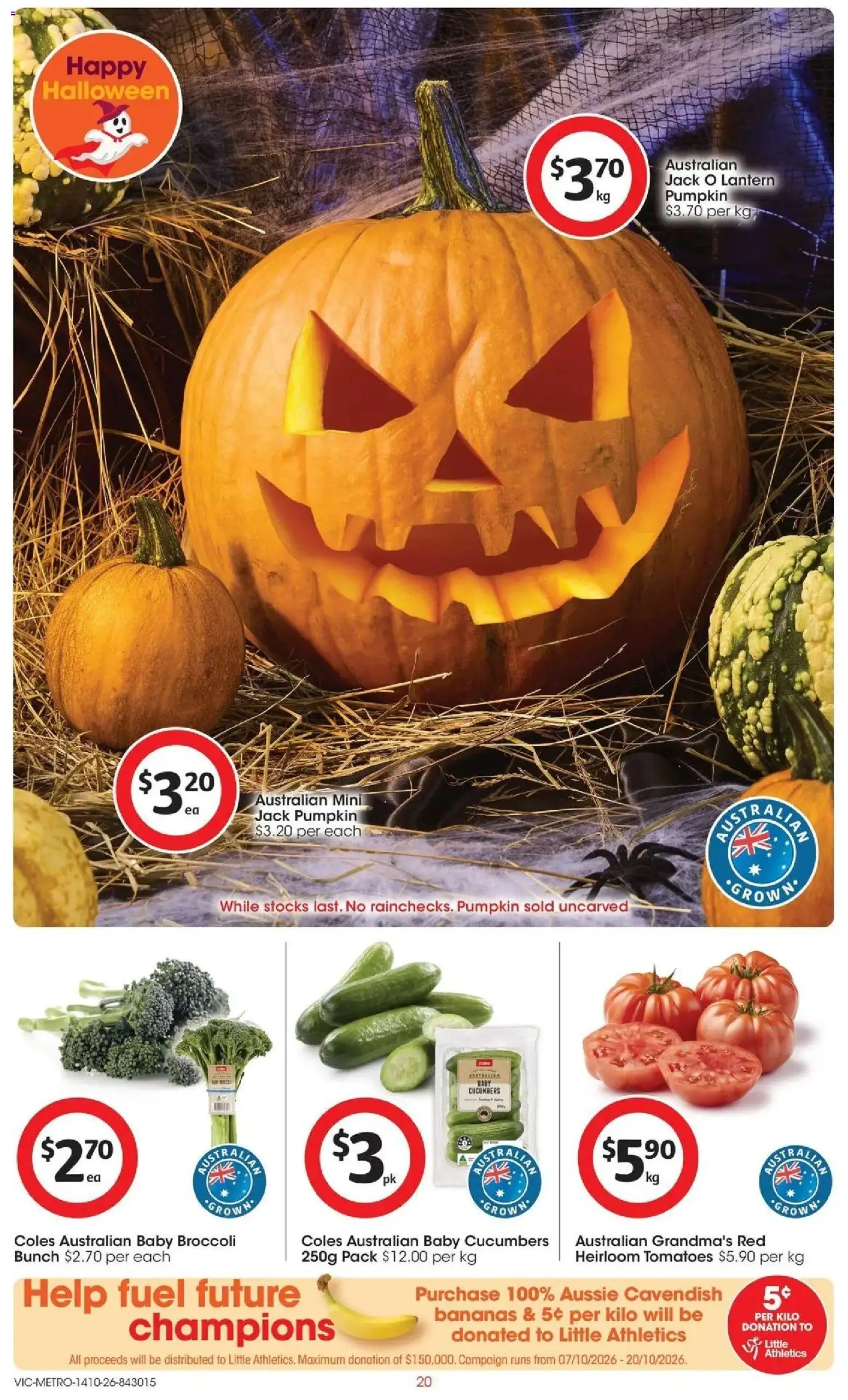 ﻿Coles catalogue valid from 14/10/2026 > Online Australia | Page: 20
