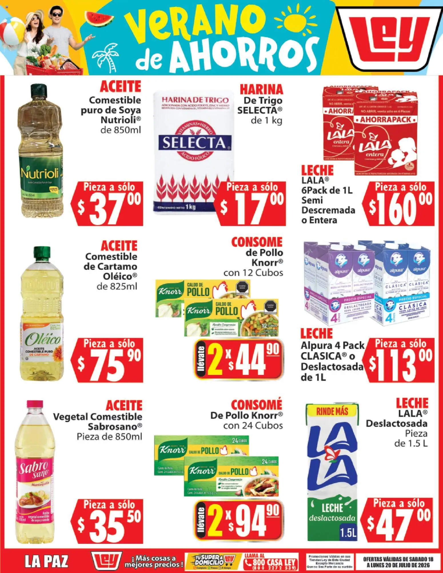 Folleto CASA LEY ofertas de hoy catalogue cover