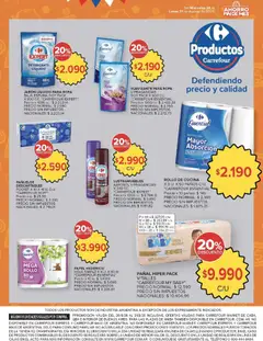 Vista previa Carrefour ofertas válido desde el 26/08/2026 | Página: 52 | Productos: Suavizante para ropa, Sobre, Espuma, Ropa