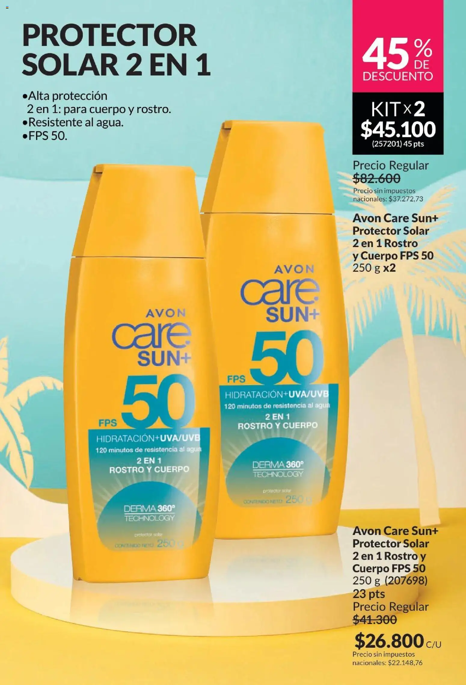 Avon -  Campaña 6/2026 │ válido desde el 01.06.2026 | Página: 159 | Productos: Protector solar, Agua