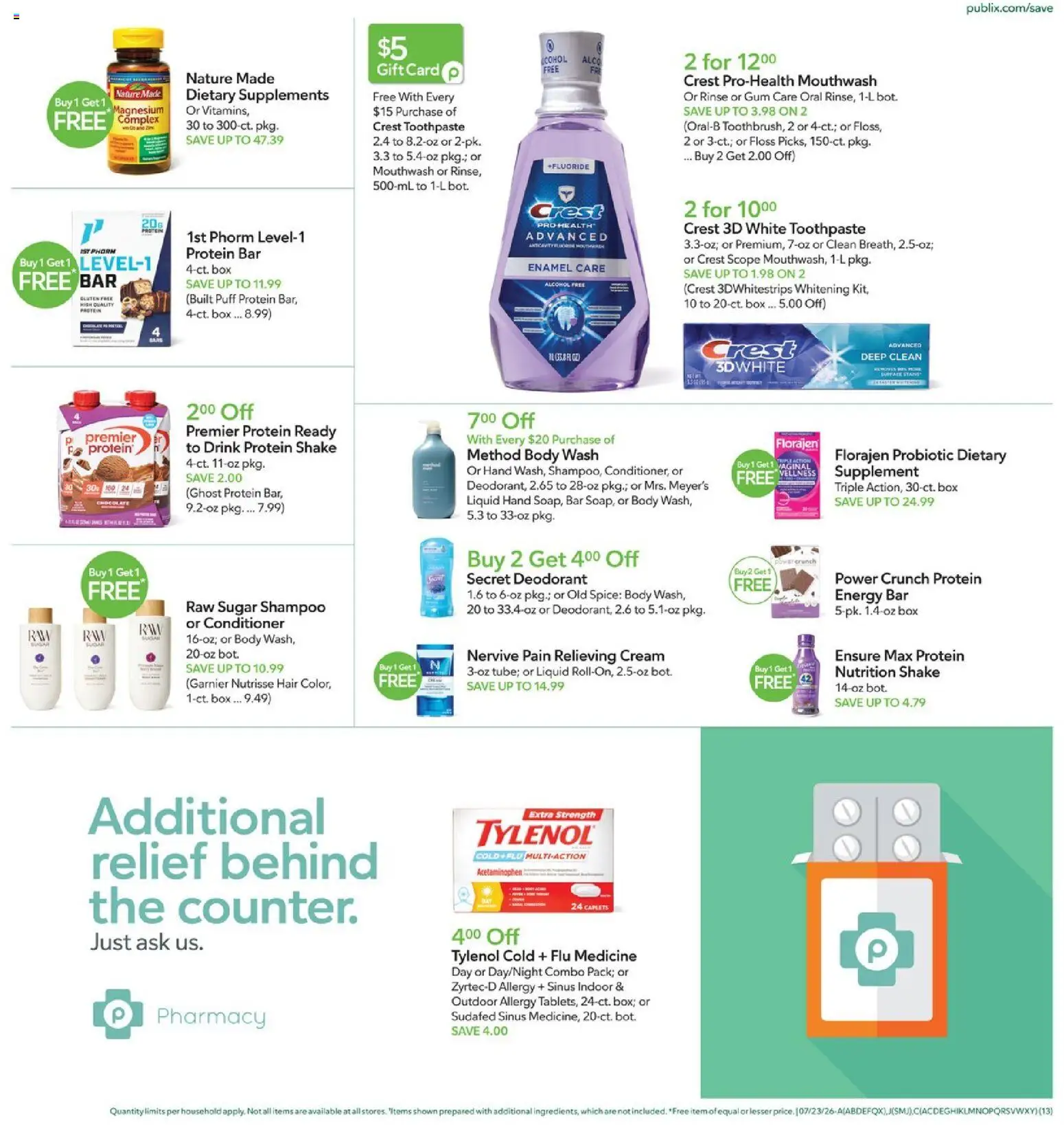 Publix Weekly Ad - valid from 07/22/2026 | Page: 13