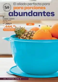Vista previa de Tupperware catálogo, nuevo folleto de la tienda, válido en México a partir del 20.04.2026 | Página: 62