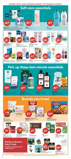 Preview of Shoppers weekly flyer / circulaire from shop Shoppers valid from Jul 31, 2026 | Page: 16