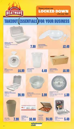 Preview of Wholesale Club weekly flyer / circulaire from shop Wholesale Club valid from Jun 18, 2026 | Page: 15