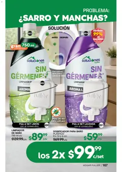 Vista previa de Fuller campaña 8 2026, nuevo folleto de la tienda, válido en México a partir del 22/07/2026 | Página: 153 | Productos: Limón, Limpiador, Baño