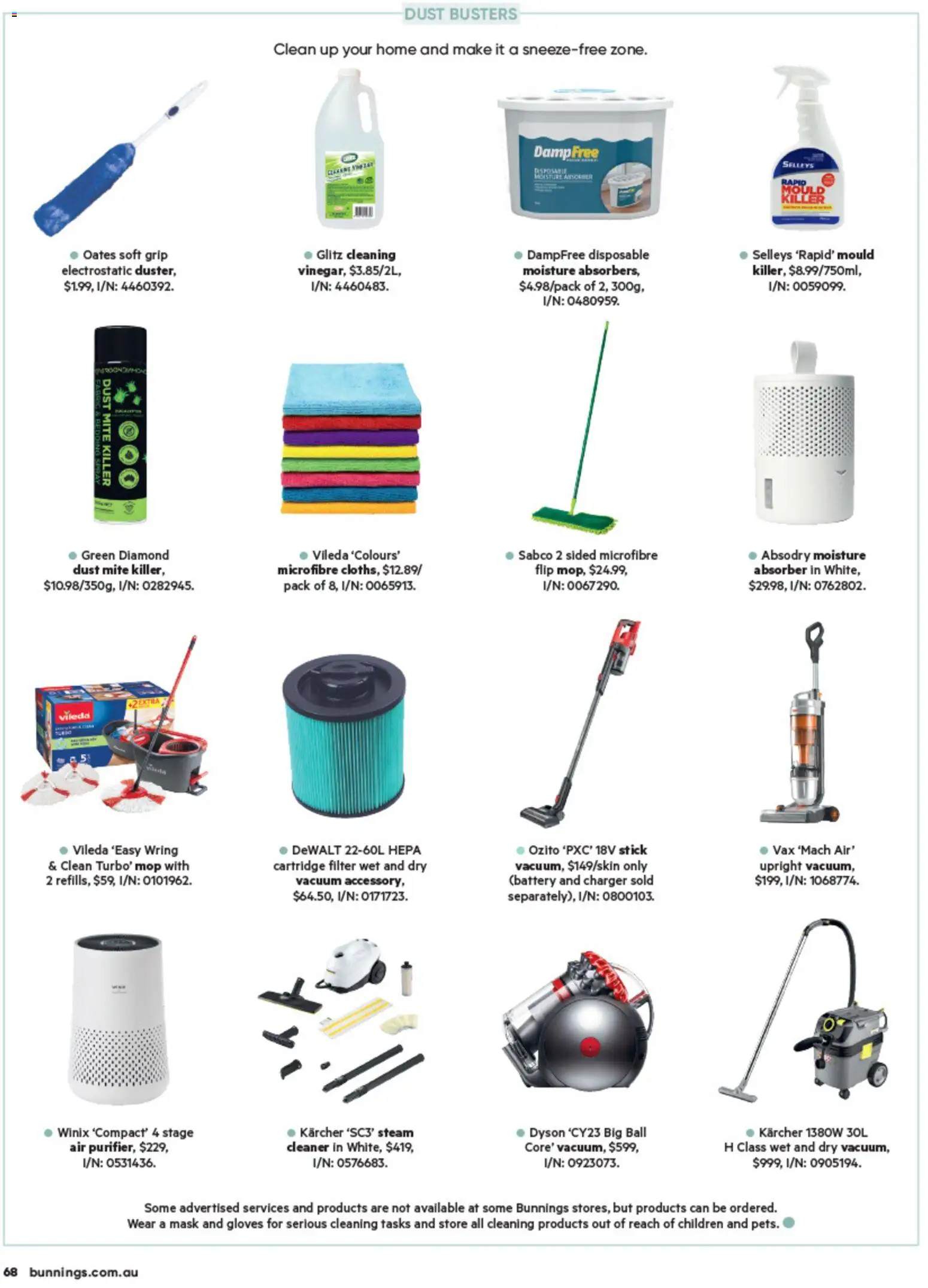 Bunnings Warehouse catalogue - valid from 01/10/2026 | Page: 84 | Products: Battery, Diamond, Cleaner, Gloves