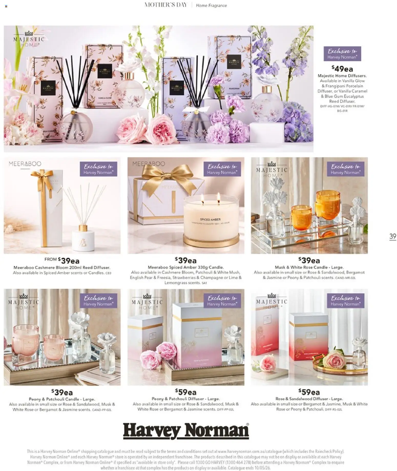 Harvey Norman catalogue - valid from 01.05.2026 | Page: 39 | Products: Fragrance, Strawberries, Lime, Pear