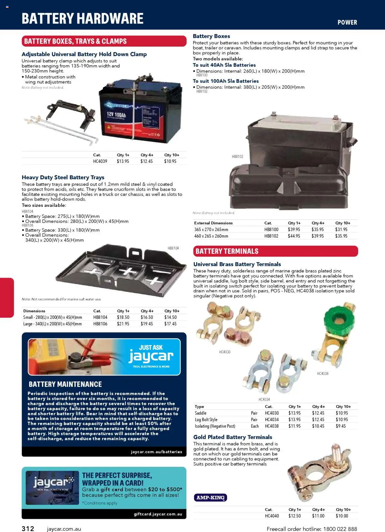 Jaycar catalogue - valid from 09/07/2025 | Page: 312 | Products: Water, Suit, Car battery, Trailer