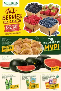 Preview of Sprouts weekly ads valid from 07/22/2026