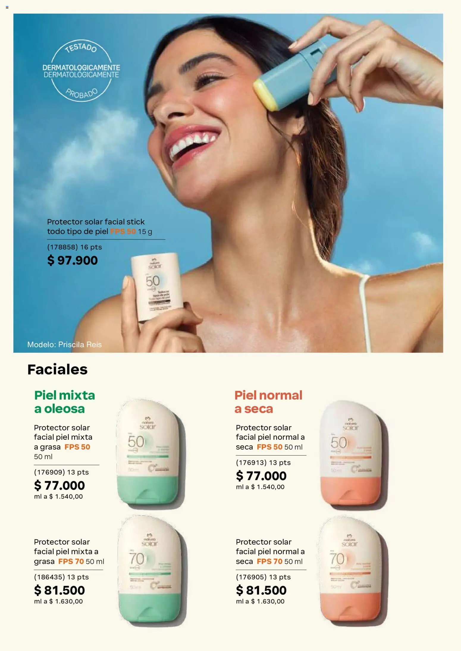 Natura revista - valida desde el 02/09/2026 | Página: 132 | Productos: Protector solar