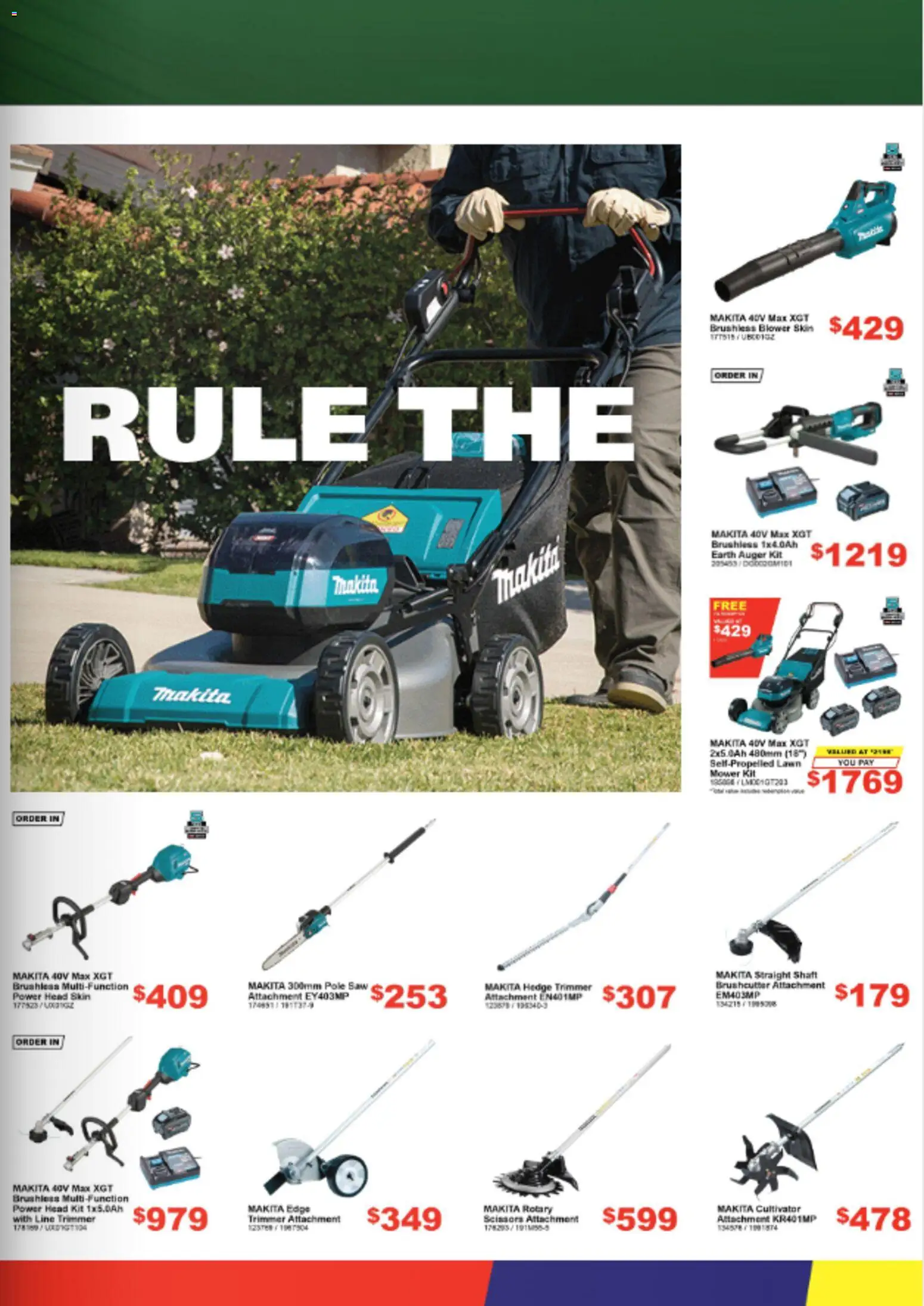 Total Tools catalogue - valid from 01/10/2026 | Page: 5 | Products: Saw, Mower